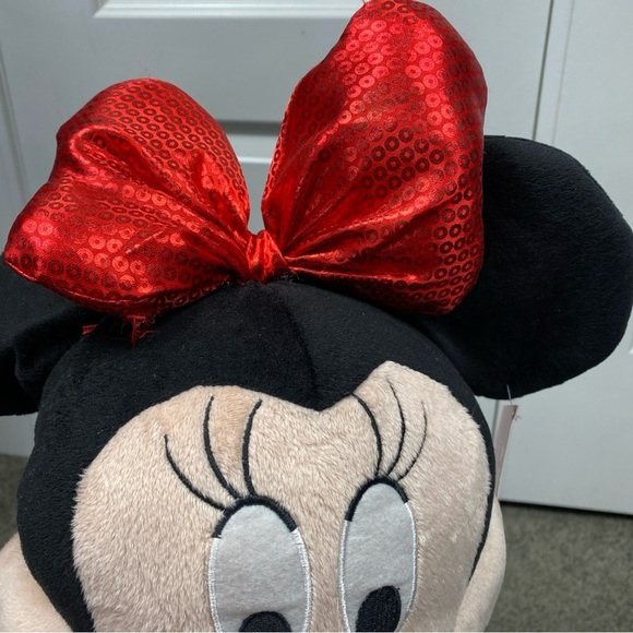Gemmy Disney Mickey & Minnie Mouse 22” Standing Plush-Christmas Decoration 2013 - Picture 9 of 10